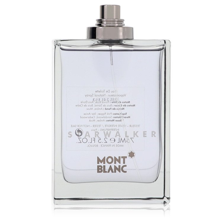 Starwalker by Mont Blanc Eau De Toilette Spray (Tester) 2.5 oz Starwalker by Mont Blanc Eau De Toilette Spray (Tester) 2.5 oz